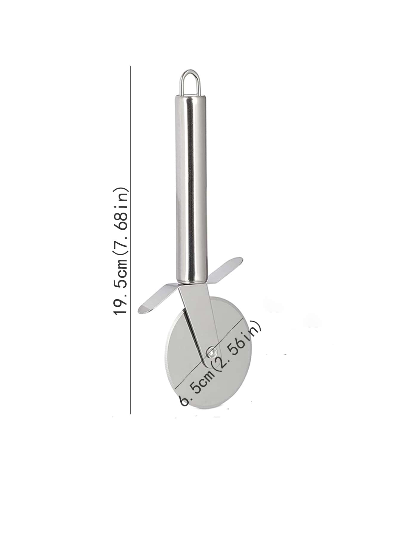 Stainless Steel Manual Pizza Cutter Wheel