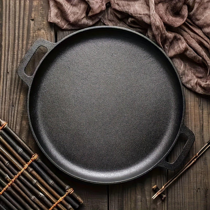 3pcs Multi-Function Non-Stick Cast Iron Griddle Skillet