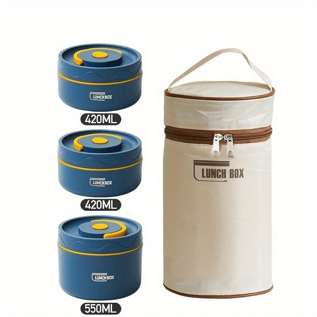 1 Set of Outdoor Insulation Lunch Boxes