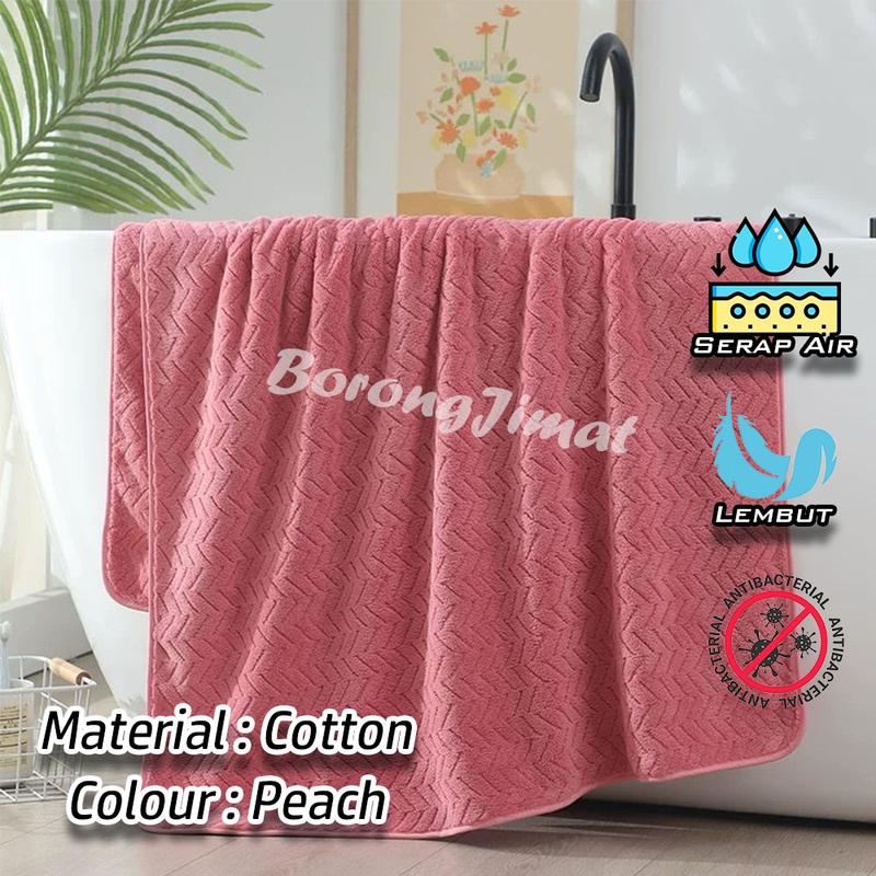 100% cotton soft, super absorbent, quick-drying towel