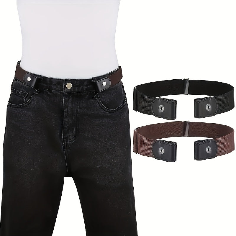 Women's Elastic Waist Belt - Adjustable Waistband Pants