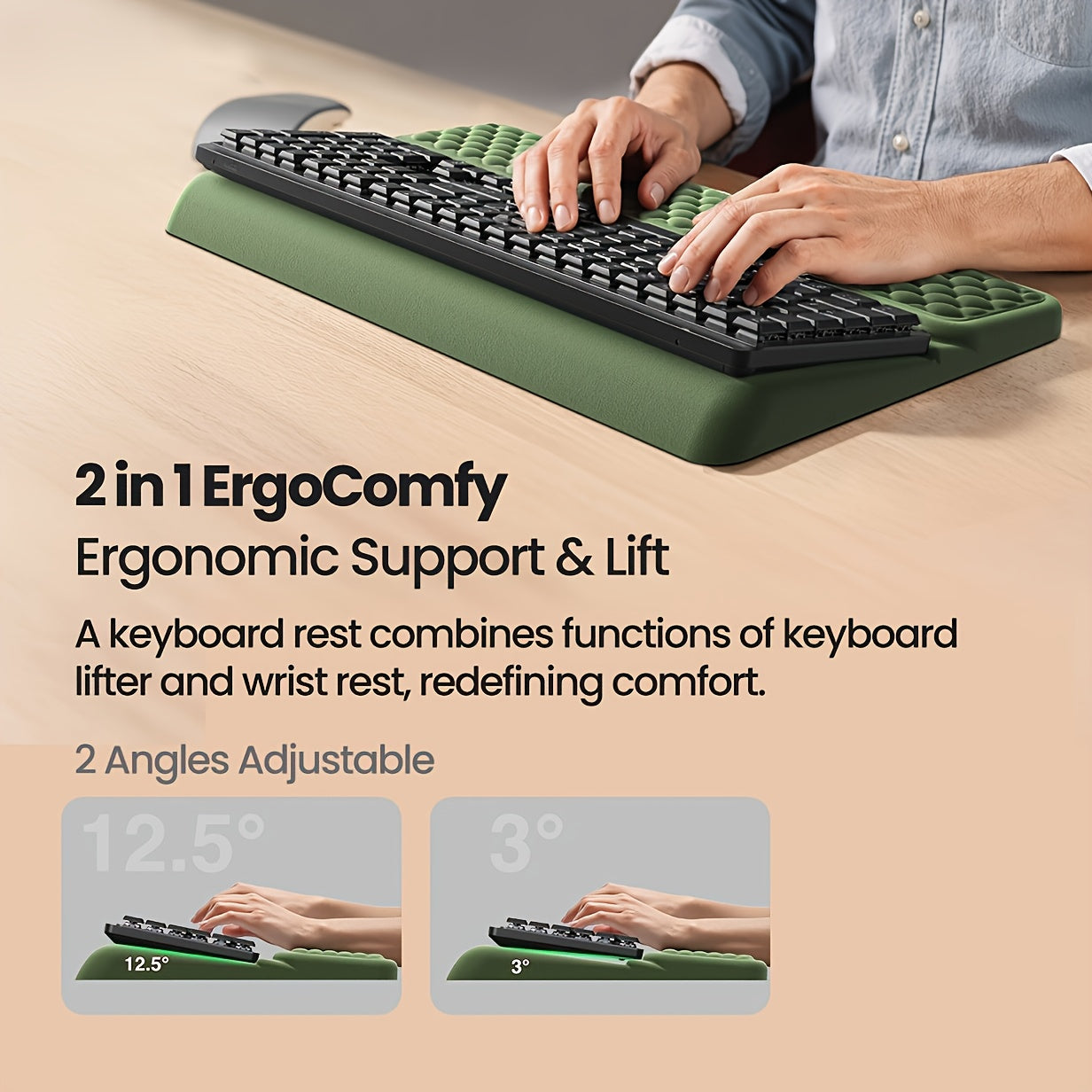 Ergonomic Keyboard Wrist Rest