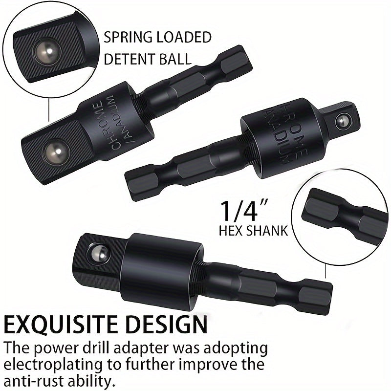 6pcs Right Angle Drill Attachment Set