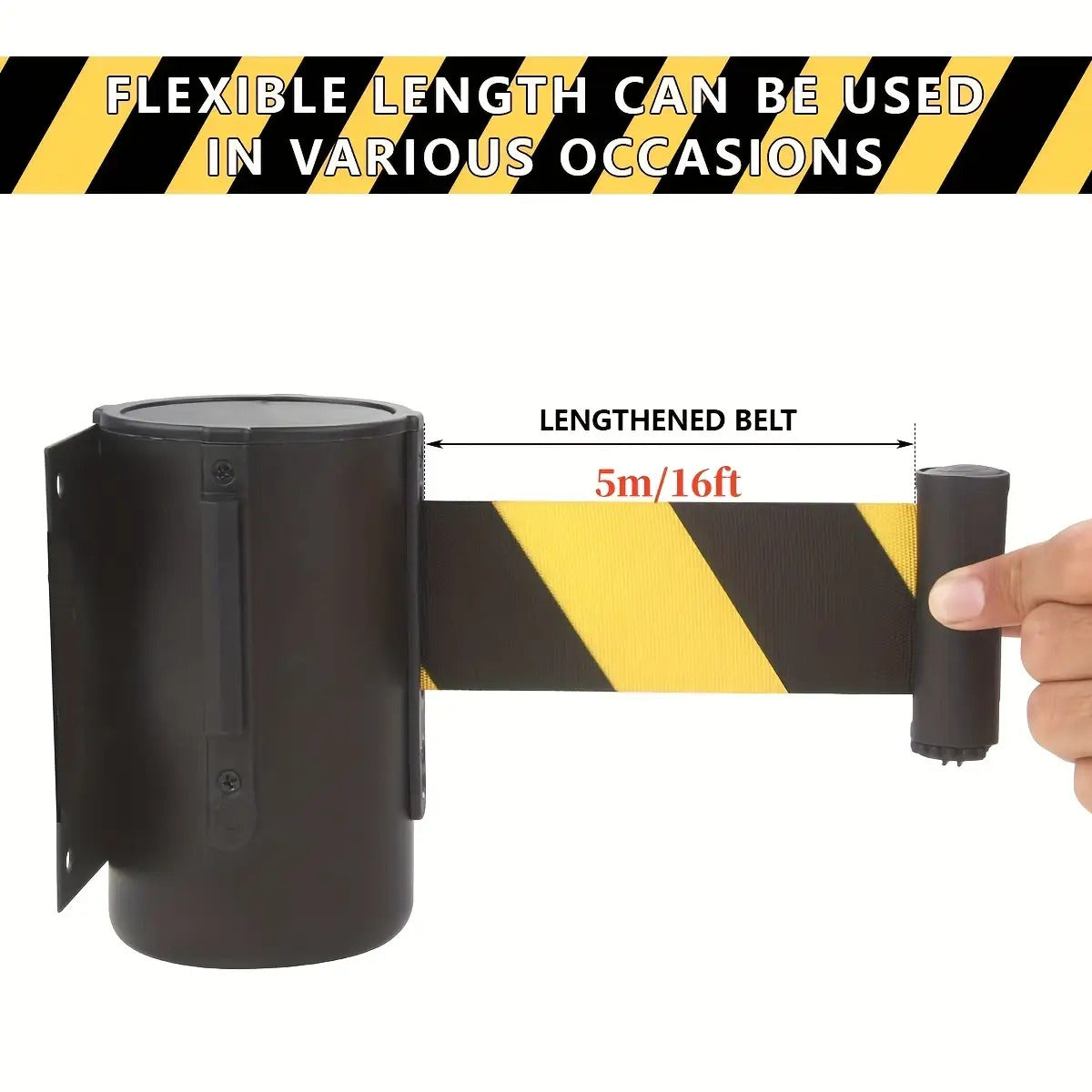 Crowd Control Retractable Belt Barrier