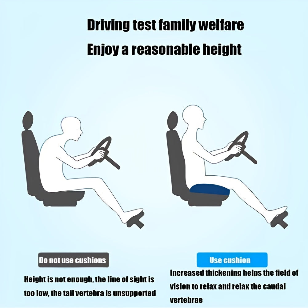 1 Ergonomic Memory Foam Coccyx Cushion
