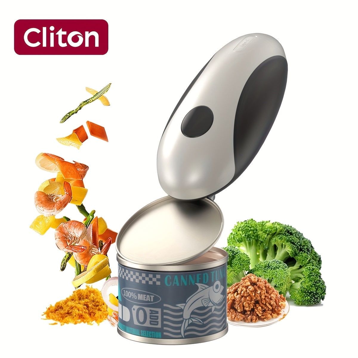 Fully automatic electric can opener