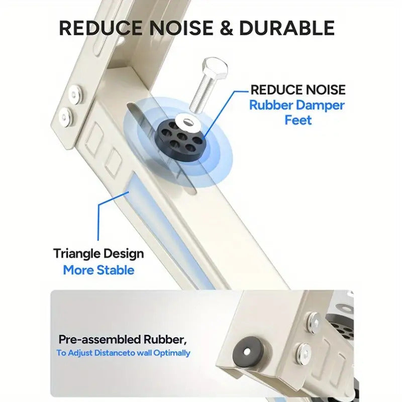 Air conditioning outdoor unit accessory bracket