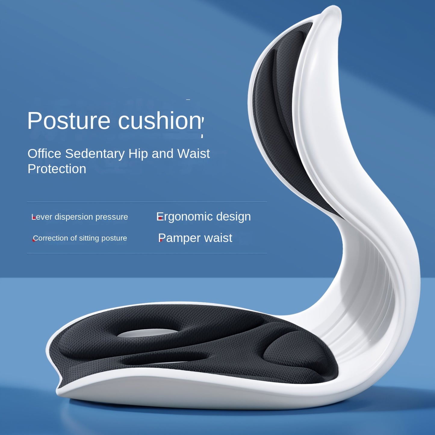 Adjustable Lumbar Support Pad – Posture Corrector