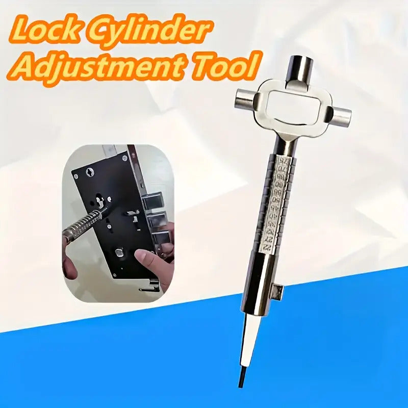 Durable Metal Multi-Functional Door Repair Kit