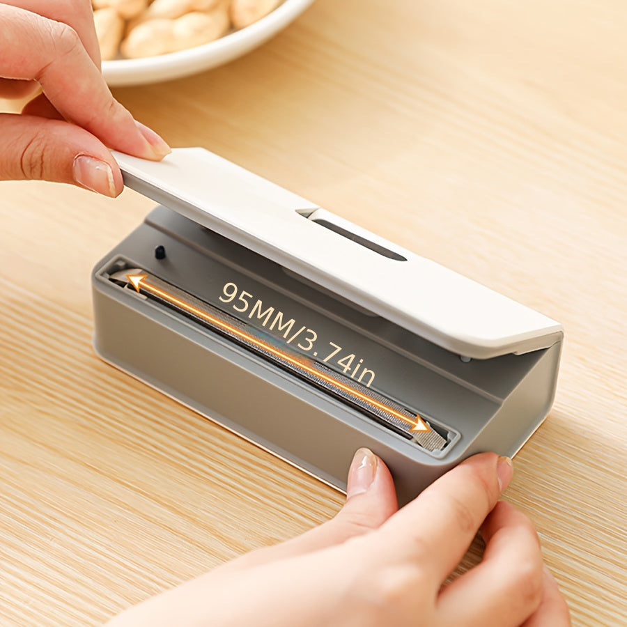 1pc Portable USB Rechargeable Food Sealer