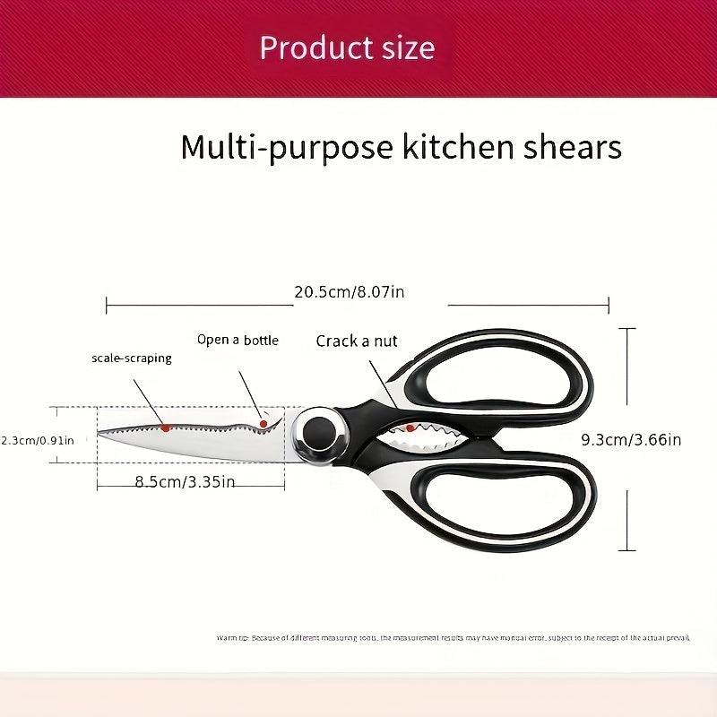 Stainless Steel Food Grade Multi-Function Scissors