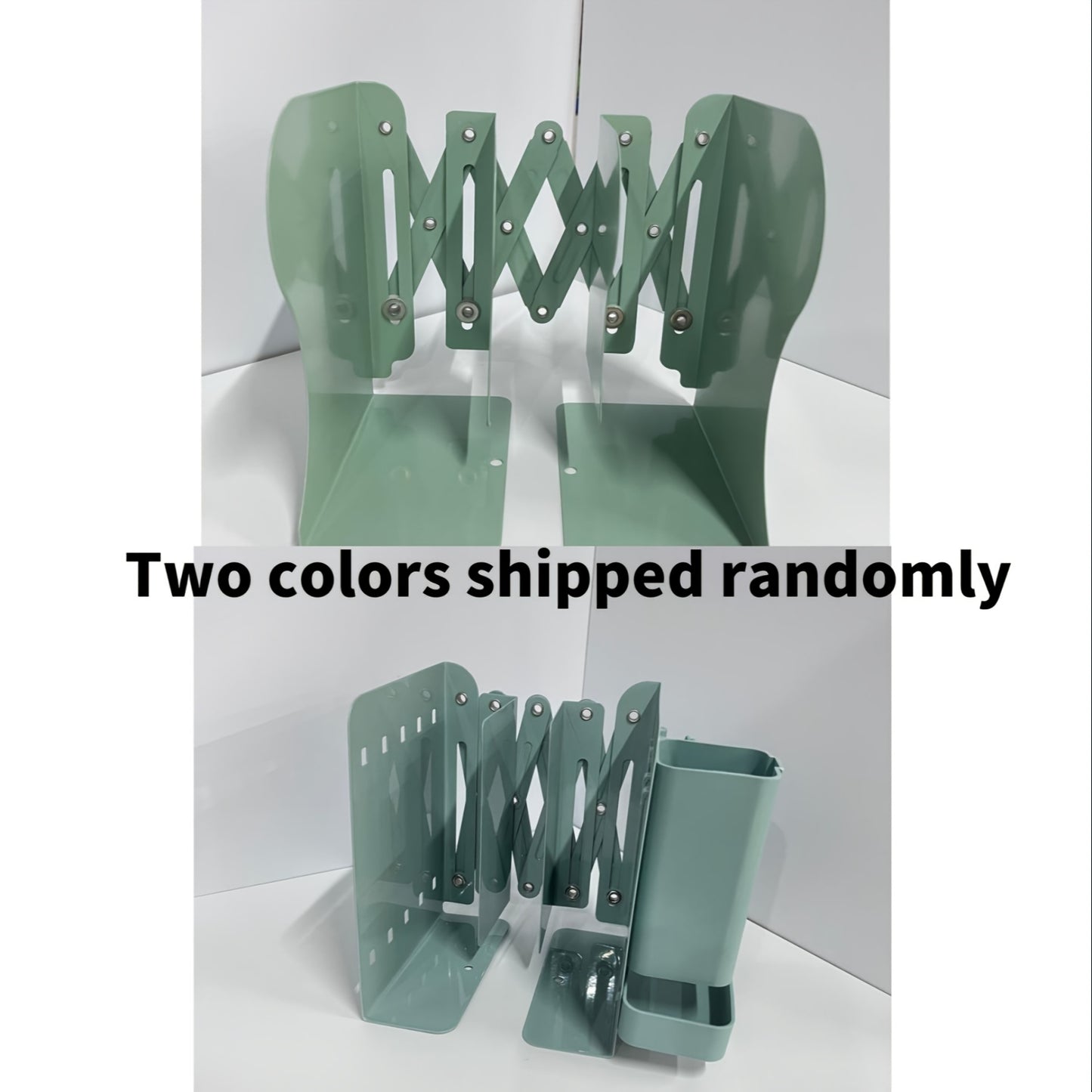 A Set of Sturdy And Versatile Retractable Bookends