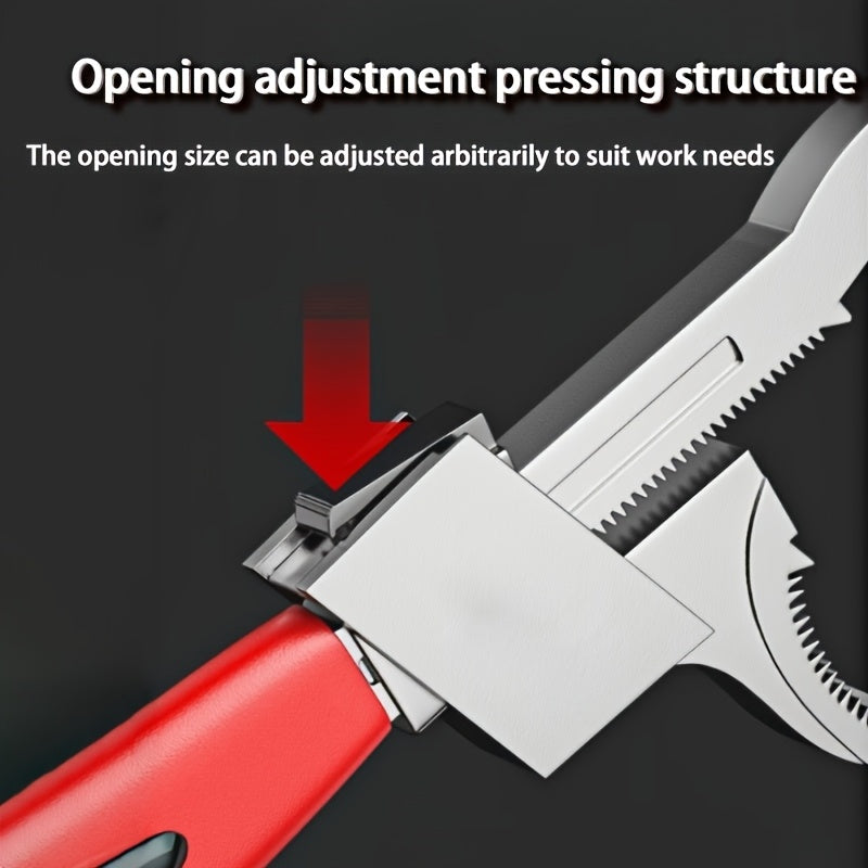 Multifunctional Bathroom Wrench Set Adjustable Pipe Wrench
