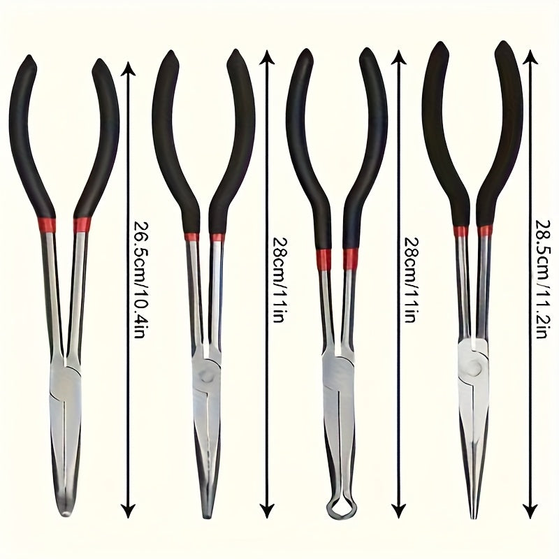 5pcs 11-Inch Long Nose Pliers Set