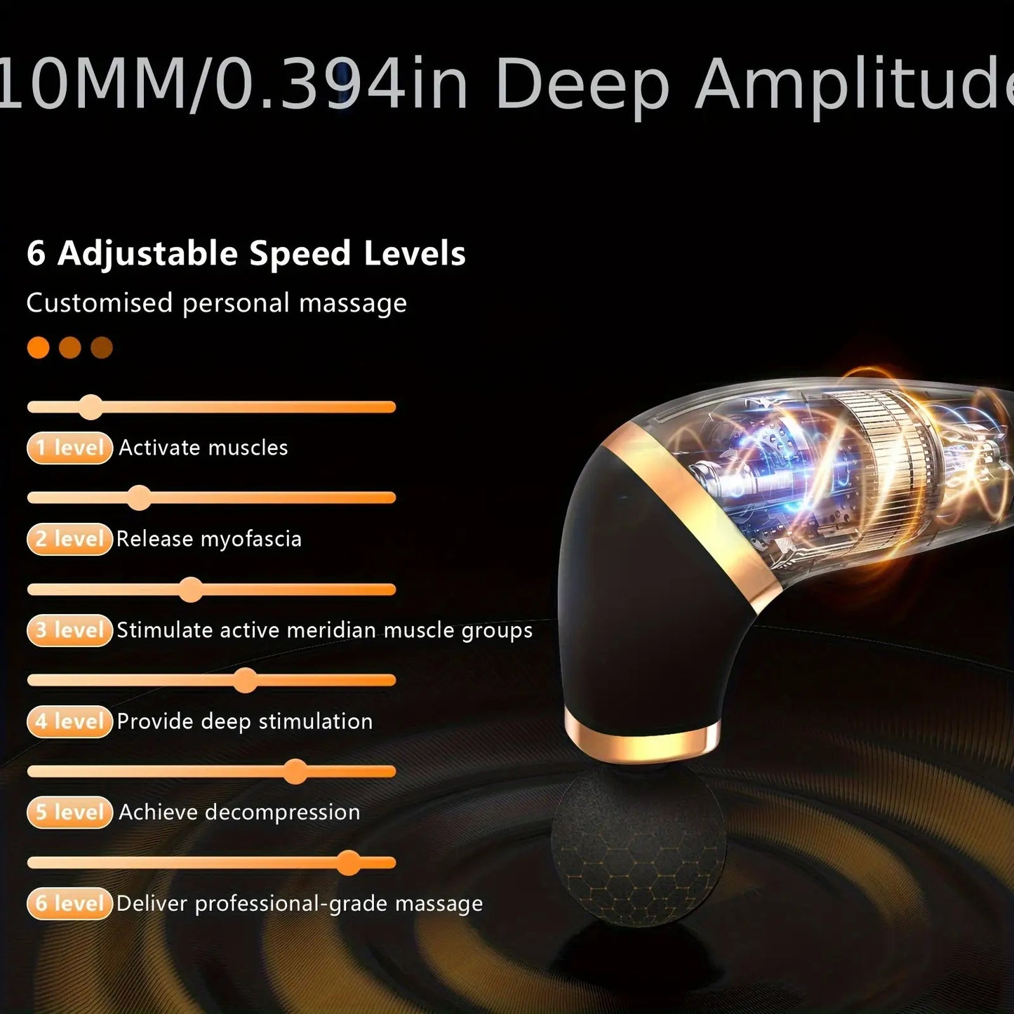 Deep Tissue Massage Gun - A Back Massager Designed for Deep Relaxation