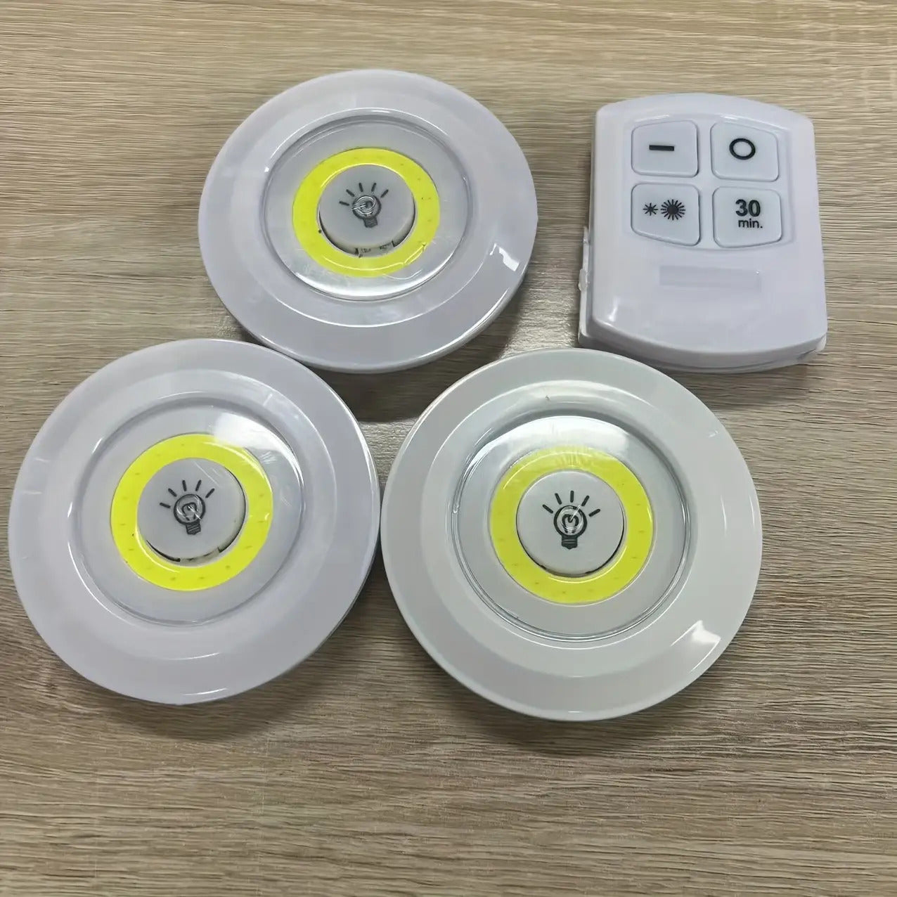3pcs Smart Wireless LED Under-Cabinet Lights