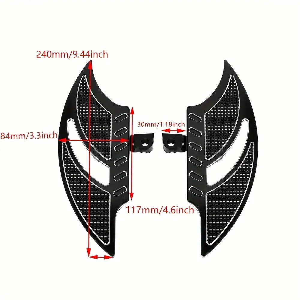 Motorcycle Electroplating/Black Footpeg