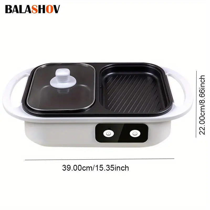Multi - Functional Electric Hot Pot And Smokeless Grill