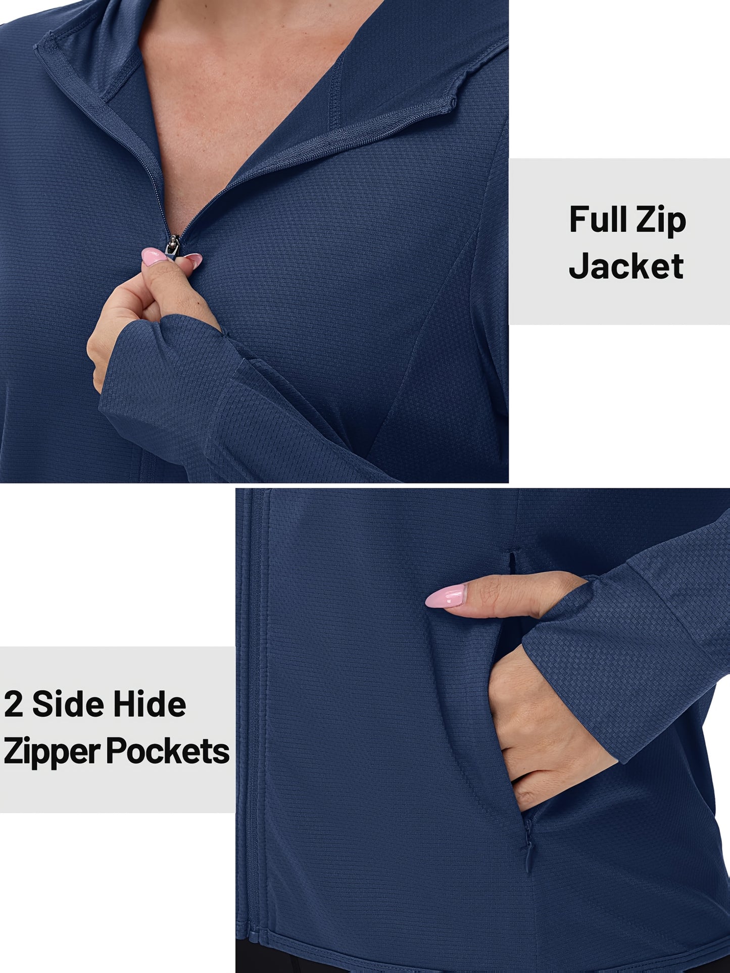 Women's Hooded Sun Shirt UV Protection Top