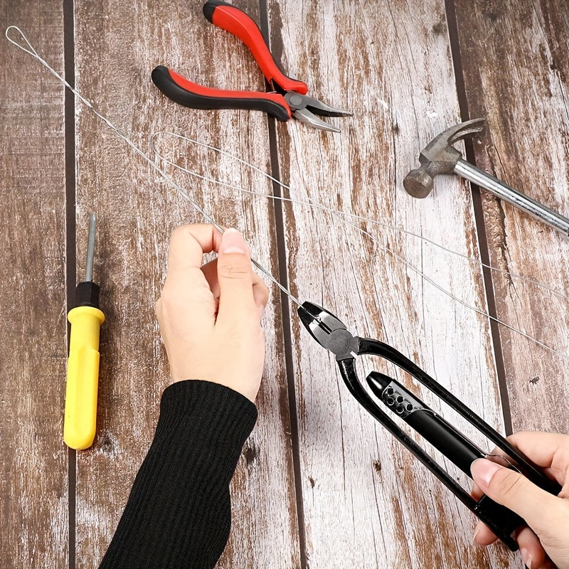Aviation-Grade Safety Wire Twisting Pliers