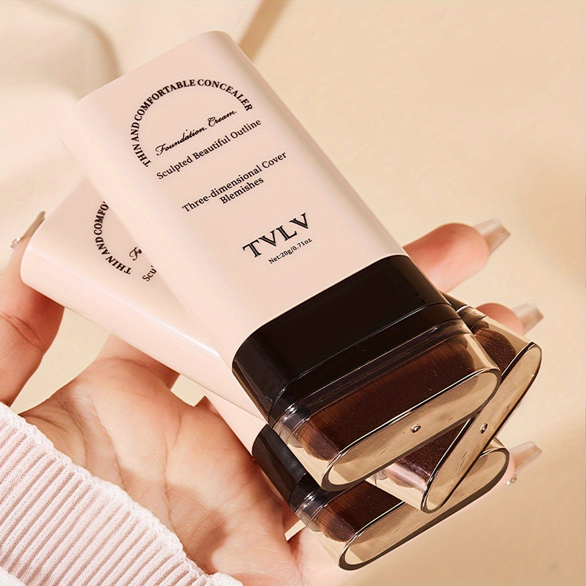 Two In One Concealer Foundation Make-up Stick