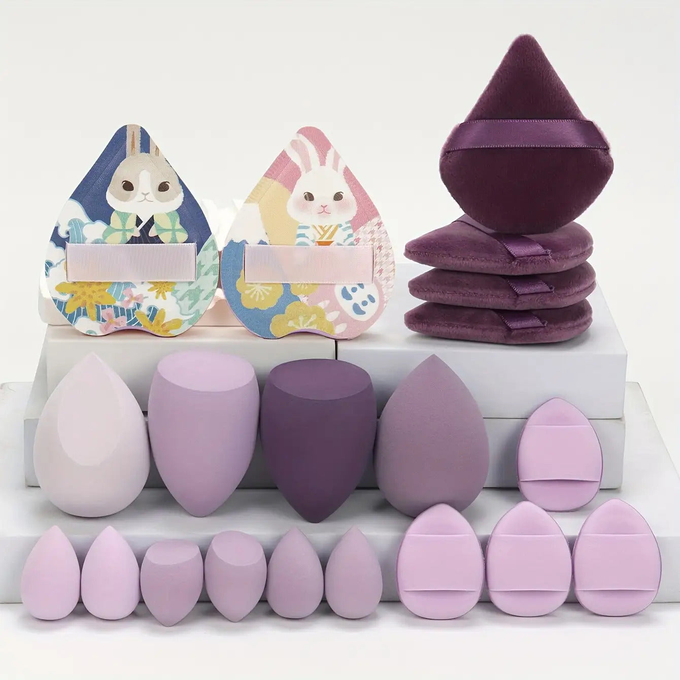 60pcs Marshmallow Makeup Set