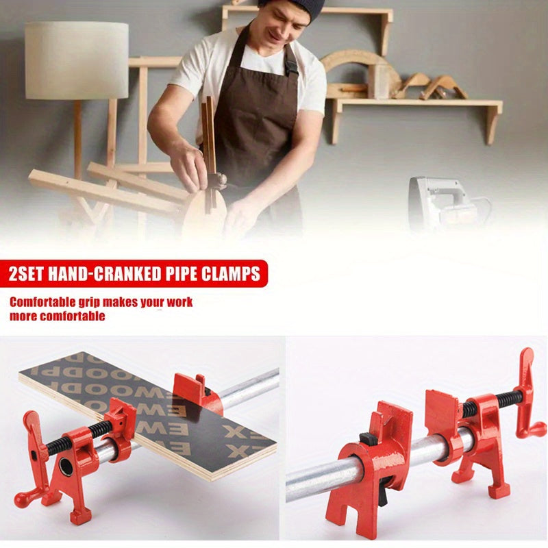 Heavy-Duty Cast Iron Pipe Clamps