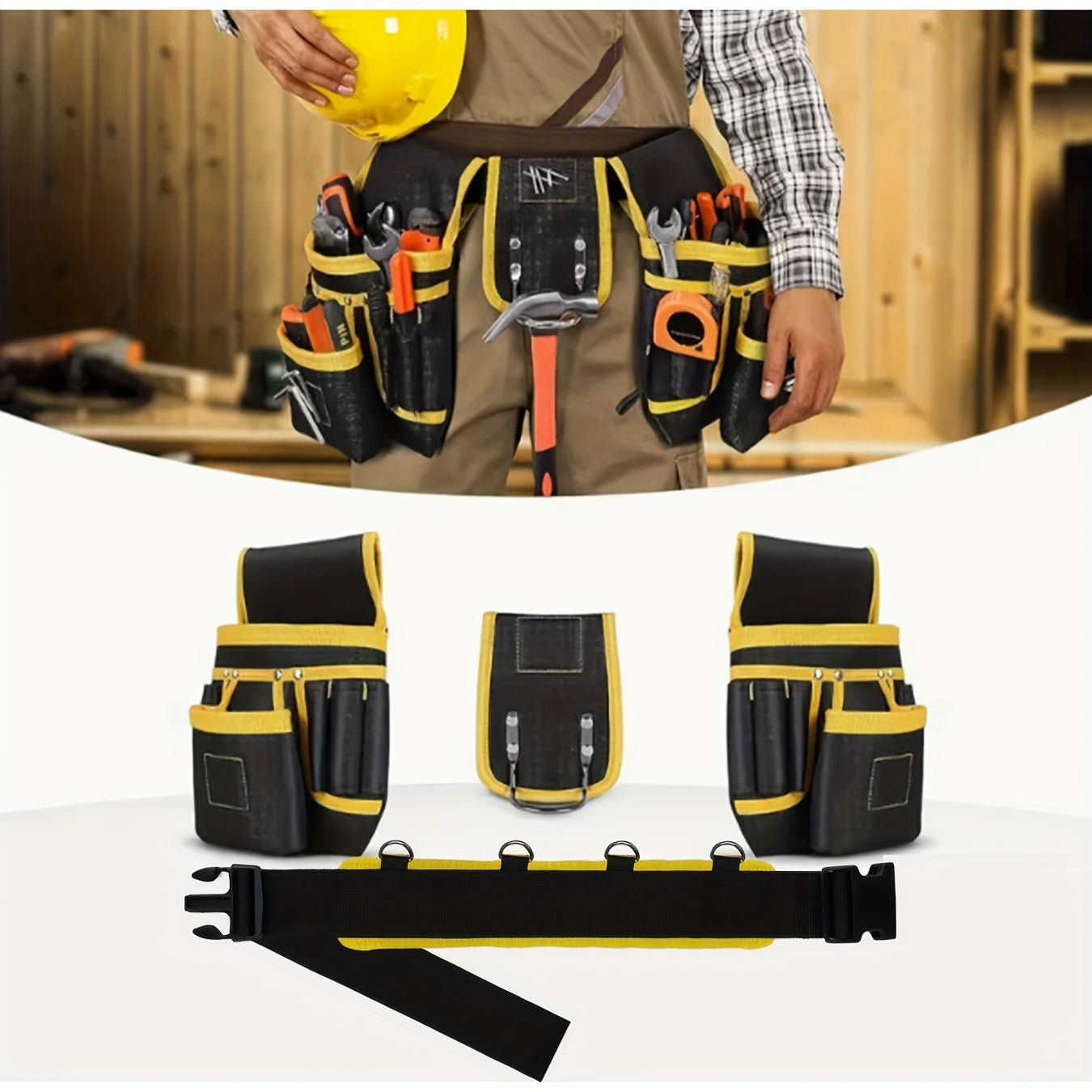 Tool Belt Tool Bag Strap Waist Combination Tool Storage Bag