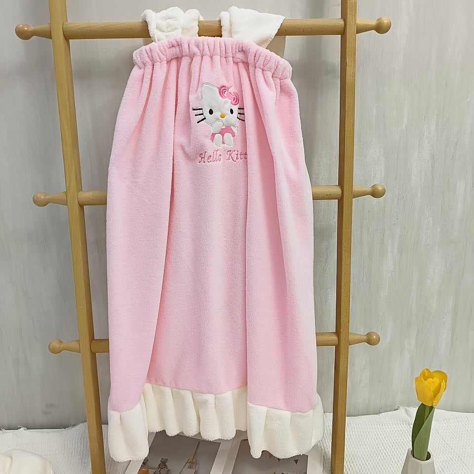 Hello Kitty Shower Towel And Skirt Set