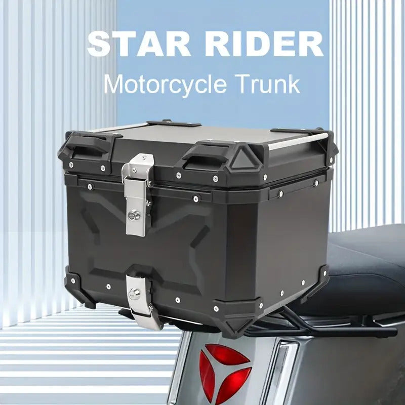 Motorcycle trunk aluminum alloy tail box