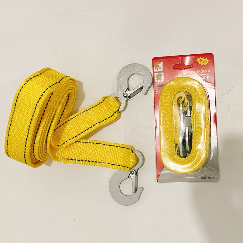 Thickened tow rope traction belt