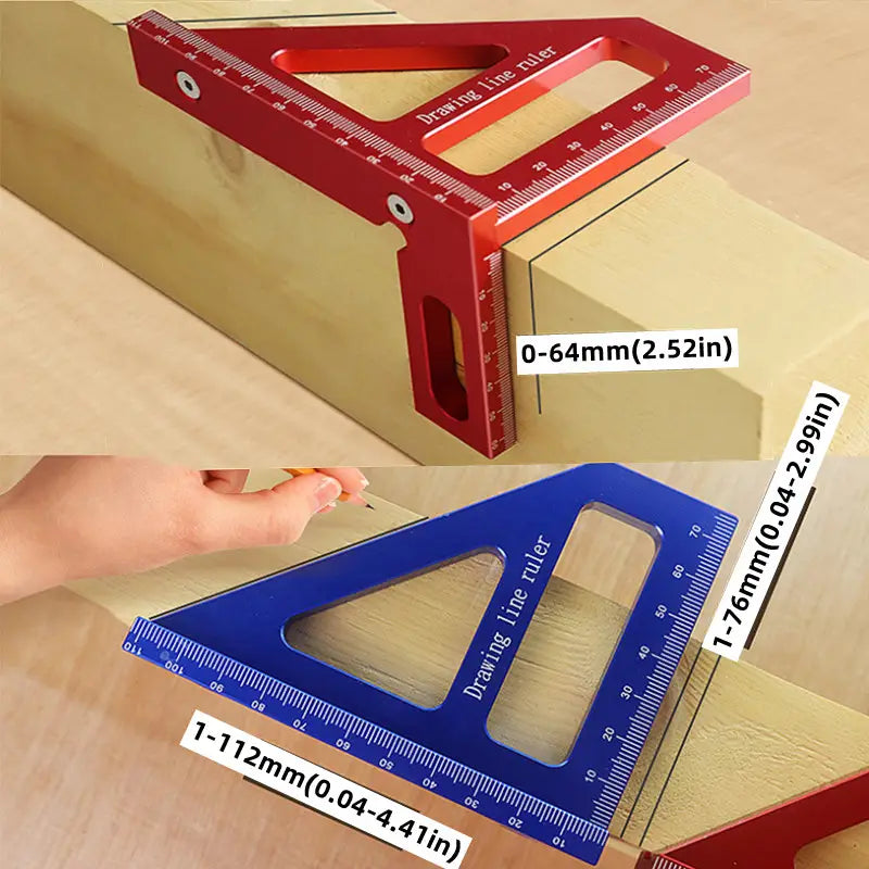 This Multi-Angle Aluminum Ruler!