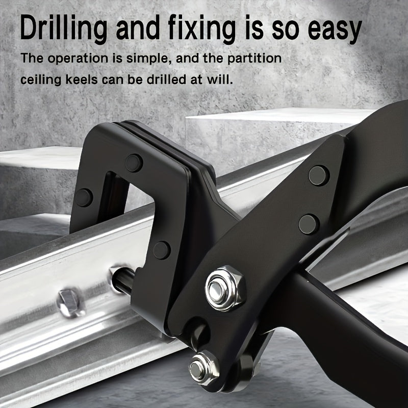 1pc Dragon Bone Pliers, High Carbon Steel Material Hardness High Punch Pliers