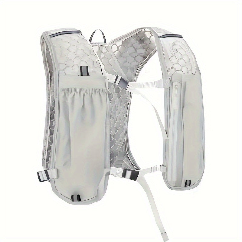 Unisex Lightweight Sports Vest with Phone and Water Bottle Pockets