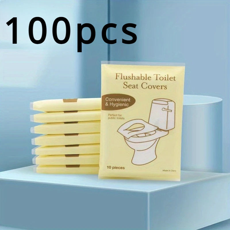 Flushable Toilet Seat Covers