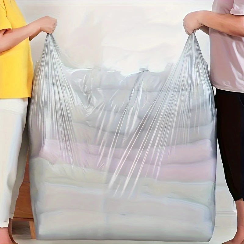 10-Pack Heavy-Duty Plastic Storage Bags
