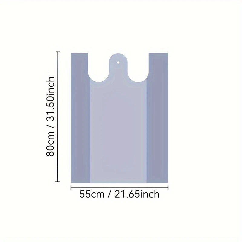 10-Pack Heavy-Duty Plastic Storage Bags