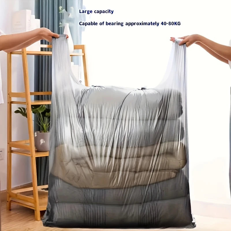 10-Pack Heavy-Duty Plastic Storage Bags
