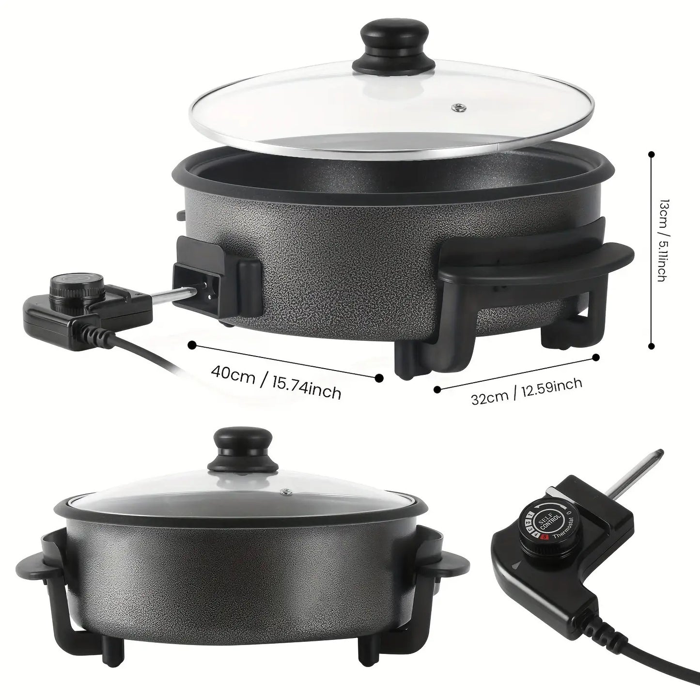 Multifunctional electric hot pot