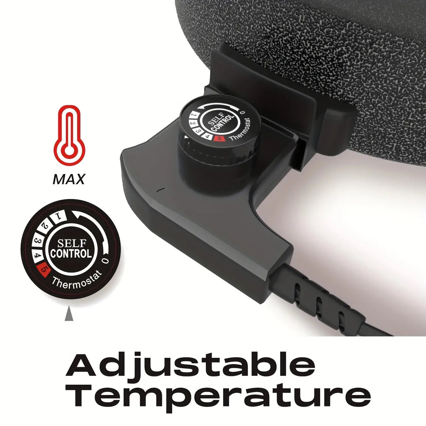 Large 42cm Electric Cooker Pan & Frying Pan with Lid