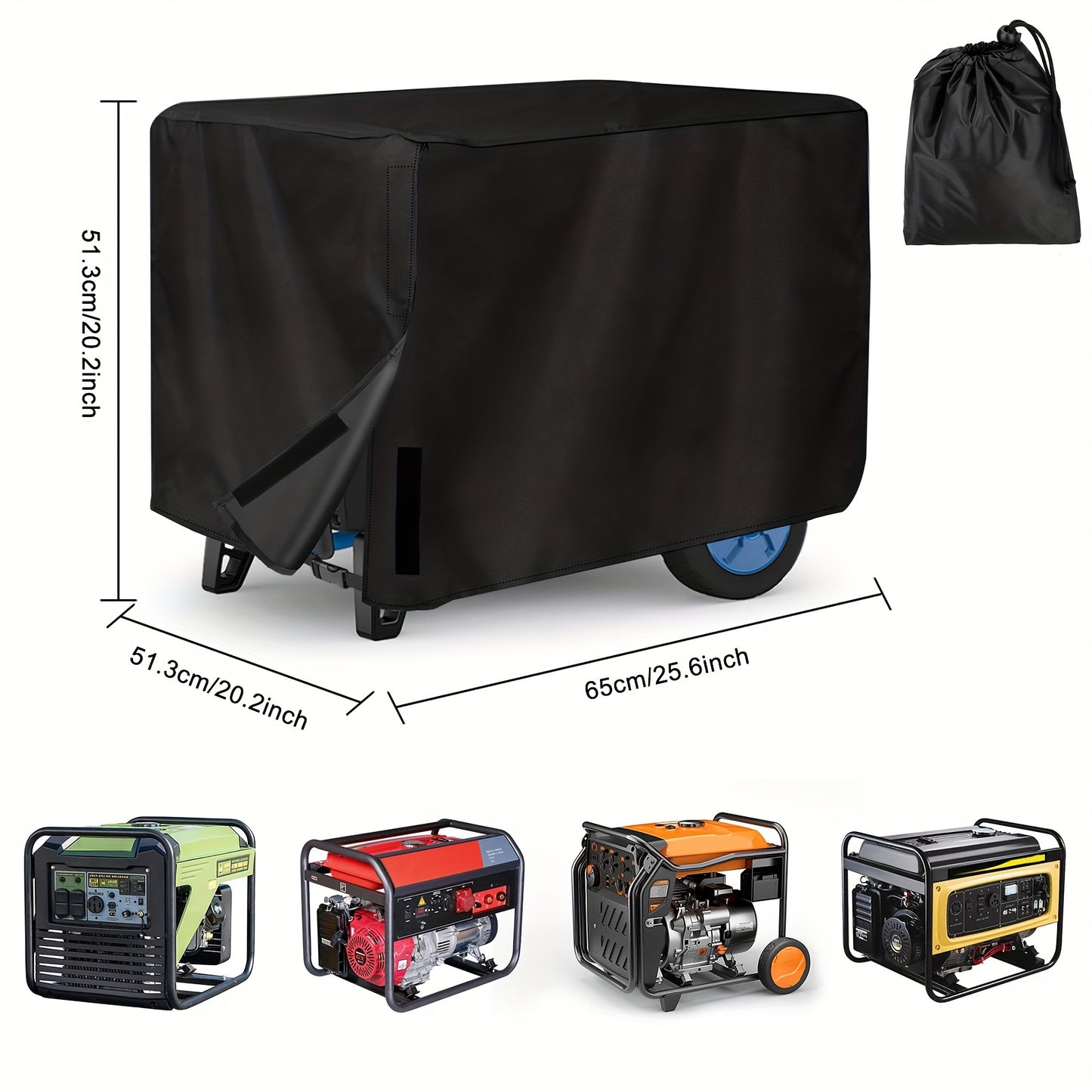 Waterproof Heavy Duty Generator Cover