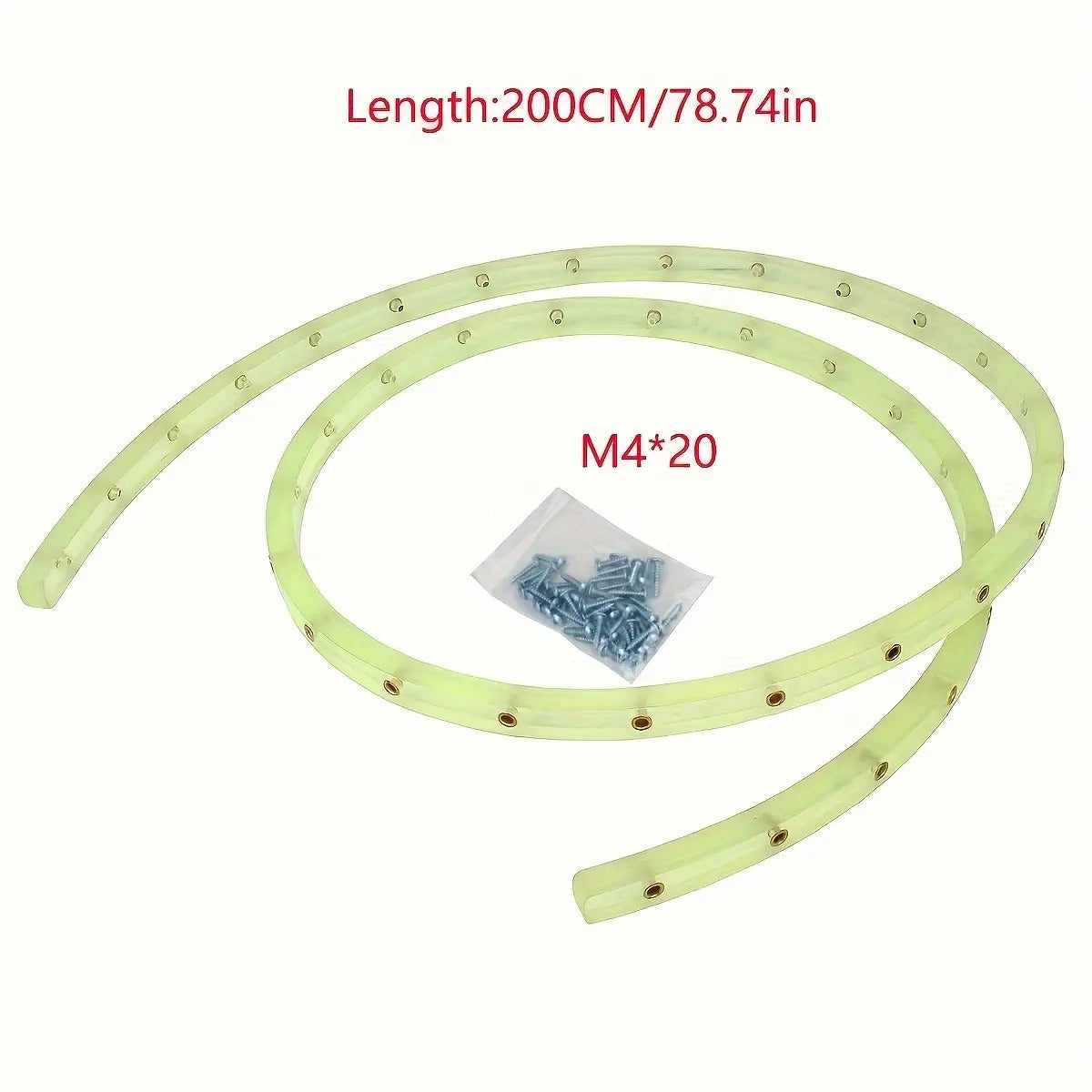 Woodworking curved profile strips special-shaped curved strips