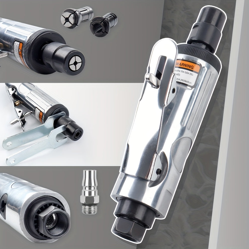 Heavy-Duty Compact Air Die Grinder with Accessories