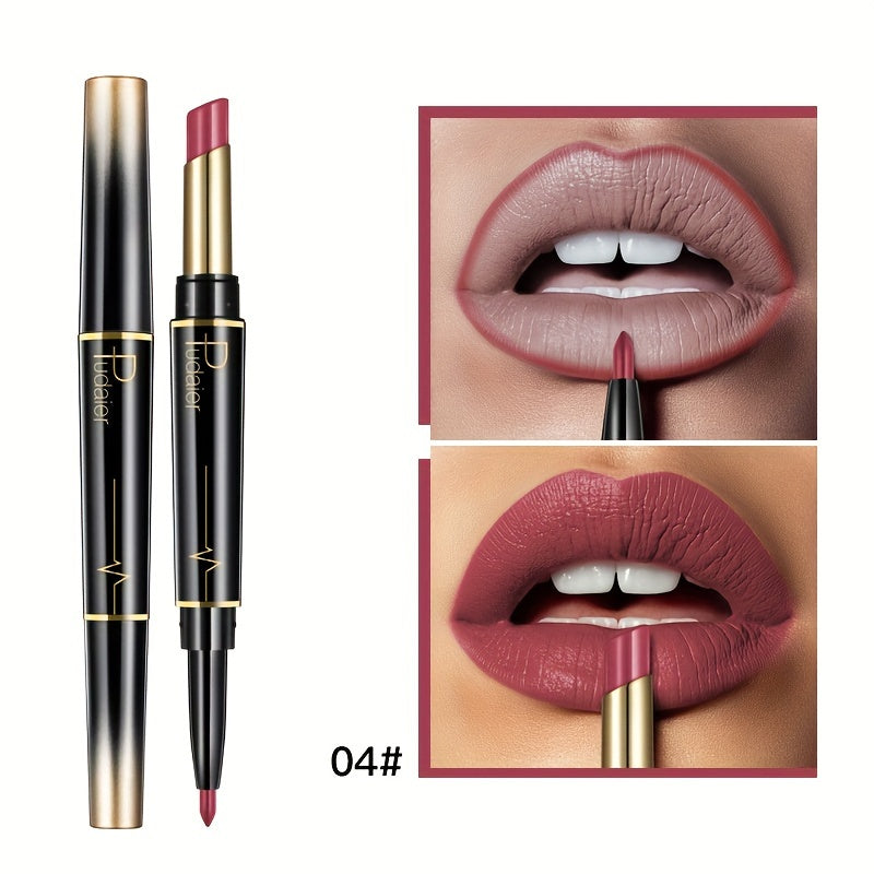 15 Color 2-In-1 Double-Ended Lipstick & Lip Liner
