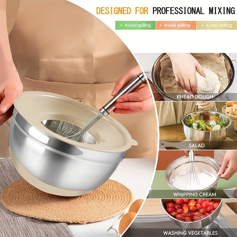 Stainless Steel Mixing Bowl Set