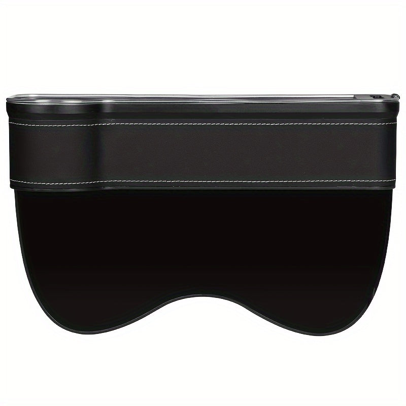 ABS Resin Car Seat Slot Storage Box with Mobile Phone Holder