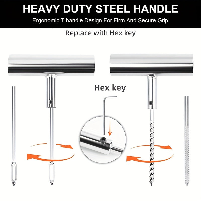 33/57pcs Auto Tire Repair Set