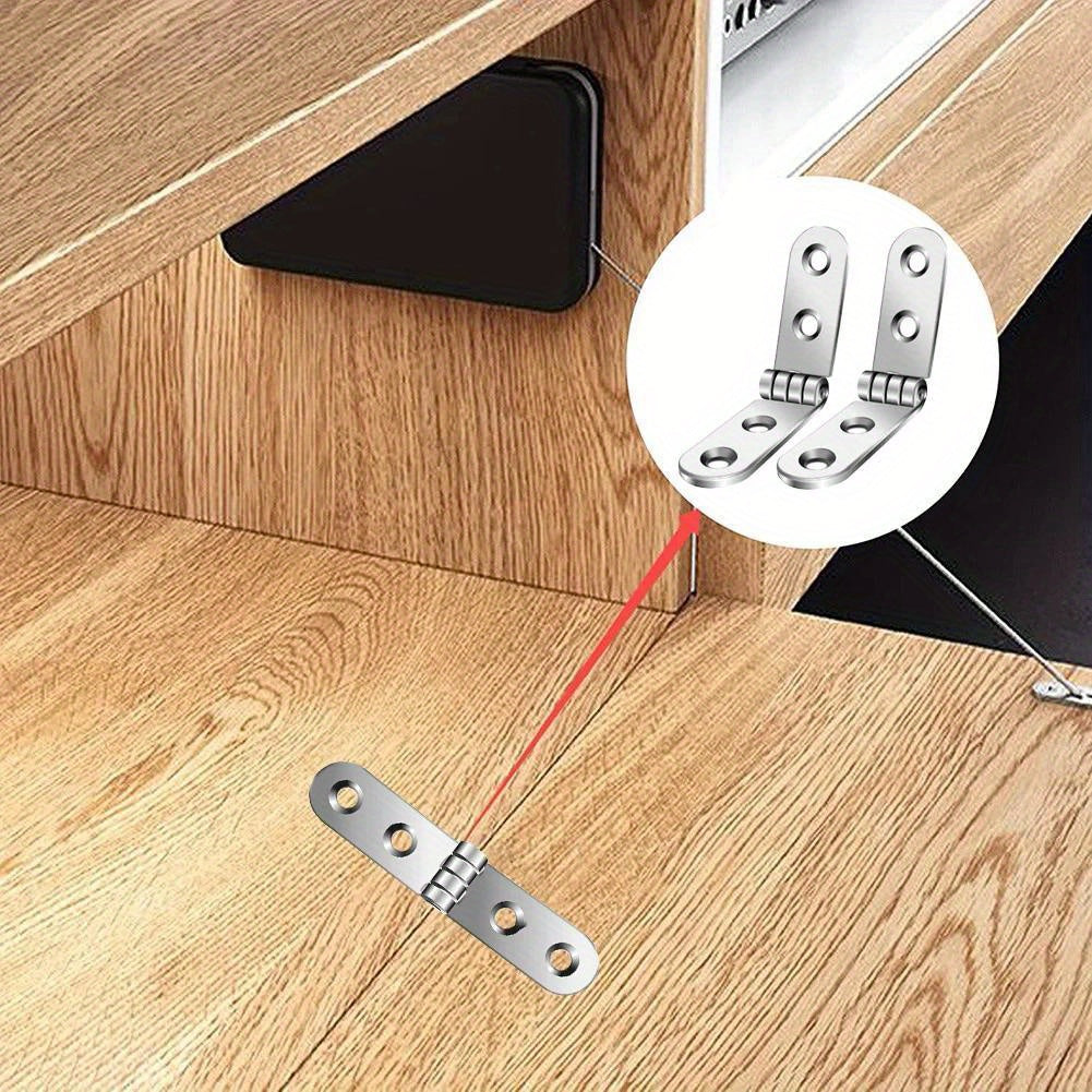 50pcs Of 180 Degree Foldable Hinge Furniture Hardware Accessories