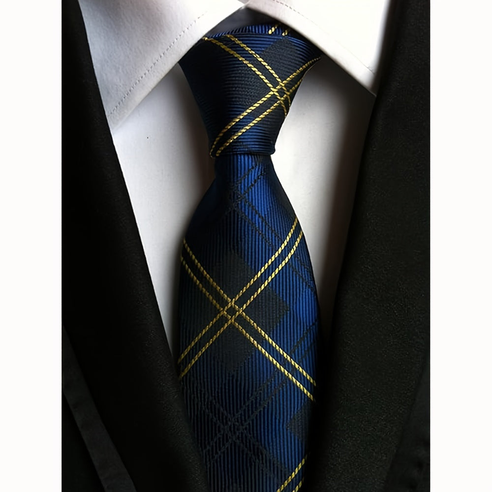 6pcs Classic Men's Braided Ties