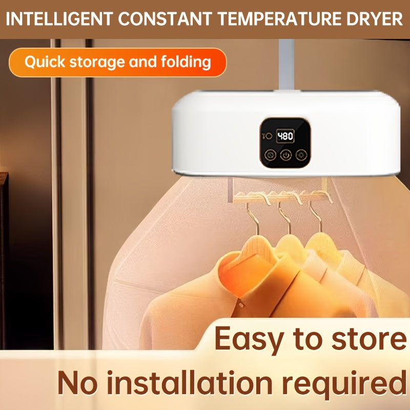 Upgraded Portable Mini Dryer with Timer Function